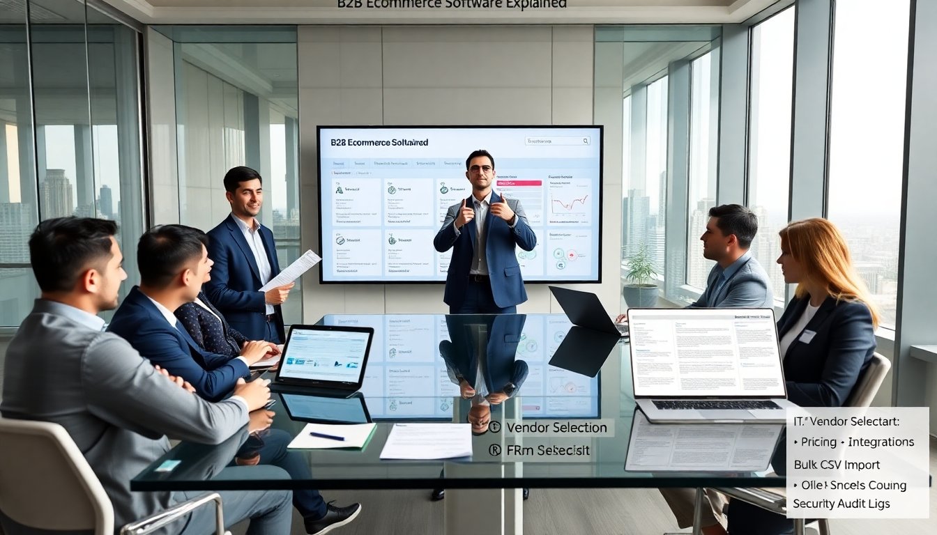 b2b ecommerce software explained protontheme