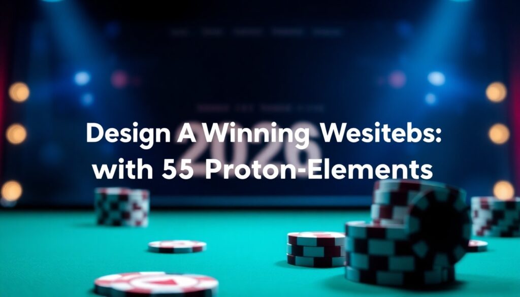 design success poker website elements protontheme